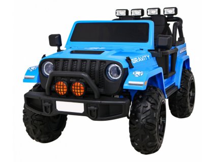 Elektrické autíčko Jeep GRAVITY 2x200W modrá