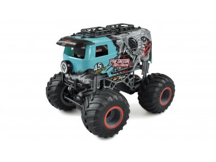 RC auto CRAZY BUS MONSTER RTR 1:16 modrá