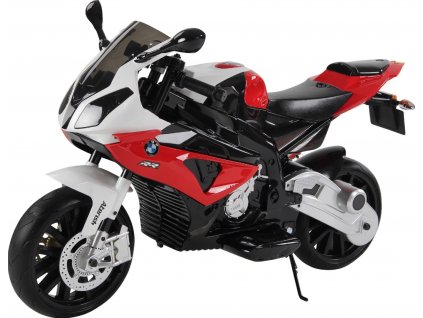 Elektrická motorka pre deti  BMW S1000 RR červená , originál licencia