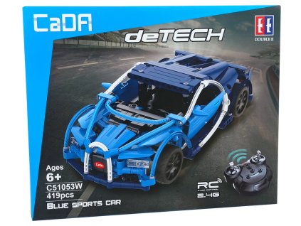 RC stavebnica BUGATTI style s nabíjacou batériou