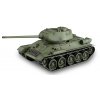 RC tank T-34/85 1:16 - airsoft, dym, zvuk, kov. prevodovka, QC, drevená bedňa