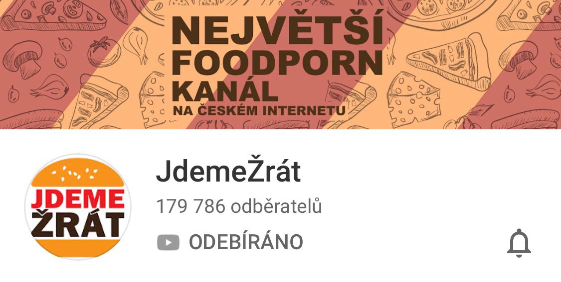 YouTube kanál JdemeŽrát