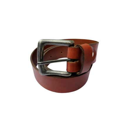 Hnědý opasek, opasek z hovězí kůže, kožený opasek, opasek unisex