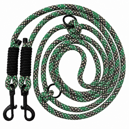 přepínací vodítko pro psy Green Mamba