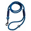Modré klasické vodítko pro psy - vodítko pro psy, lanové vodítko, dlouhé vodítko 1.3 - 2m, vodítko pro malé, střední a velké psy, vodítko z horolezeckého lana