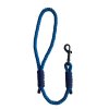 Poutkové vodítko pro psy - modré - lano - 55cm - JDEME VENČIT.cz