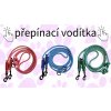 přepínací vodítka pro psy, vodítka pro dva psy, lanová vodítka, vodítka nastavitelná, vodítka pro běžce