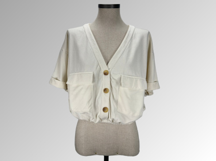 Crop Košile -  Bershka