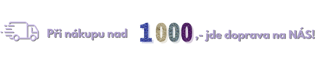 doprava nad 1000,- zdarma