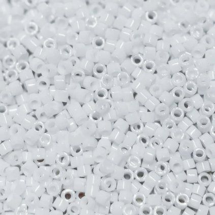 Miyuki Delica 11/0 Opaque Chalk White DB0200