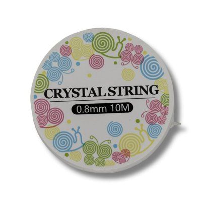 Elastické vlákno Crystal String 0,6 mm, návin 10 m