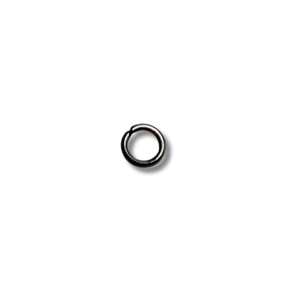 Kroužek 4×0,7 mm, barva stříbrná (2 g)