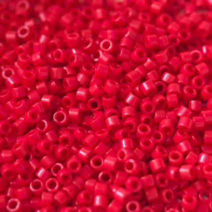 Miyuki Delica 11/0 Opaque Red DB0723