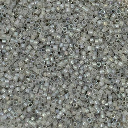 Miyuki Delica 11/0 Pewter Lined Opal AB DB1770