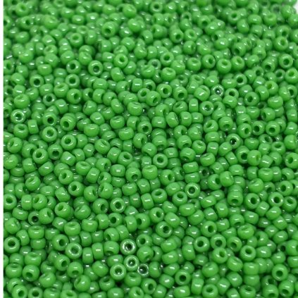 Miyuki Round 11/0 Jade Green Opaque 0411