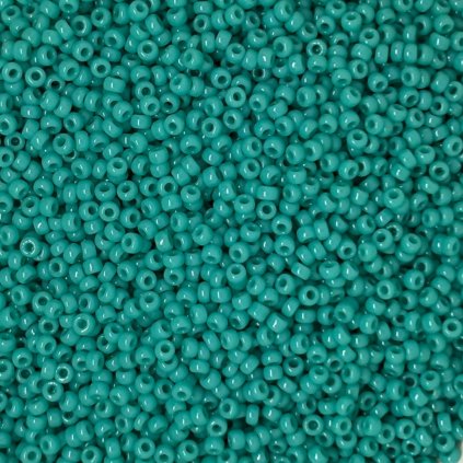 Miyuki Round 11/0 Opaque Turquoise Green 0412