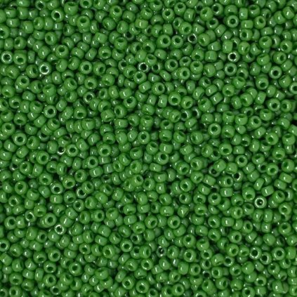 Miyuki Round 11/0 Opaque Green Luster 0431