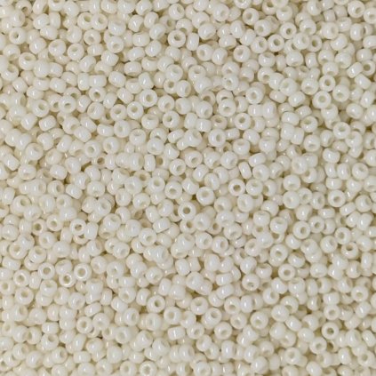 Miyuki Round 11/0 Opaque Ivory 0491