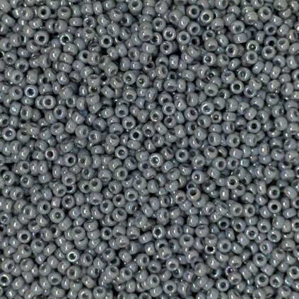 Miyuki Round 11/0 Opaque Cement Grey 0498