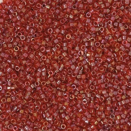 Miyuki Delica 11/0 Ruby/Red Lined AB DB0295