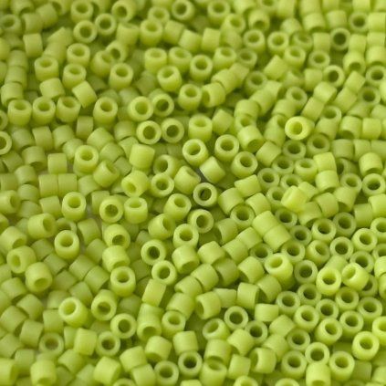 Miyuki Delica 11/0 Opaque Matte Chartreuse DB0763