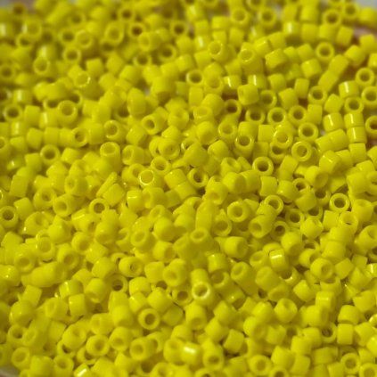 Miyuki Delica 11/0 Opaque Yellow DB0721
