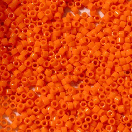 Miyuki Delica 11/0 Opaque Orange DB0722
