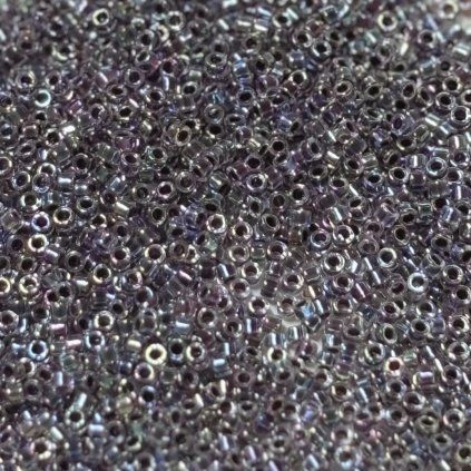 Miyuki Delica 11/0 Lined Lt Violet AB DB0059