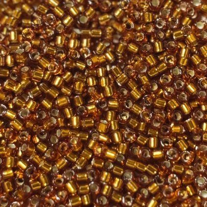 Miyuki Delica 11/0 Silverlined Dark Topaz DB0144