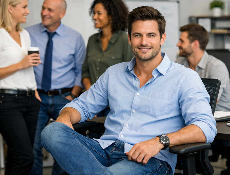 Džíny do kanceláře: Jak vybrat denim, který sedí k firemnímu dress codu