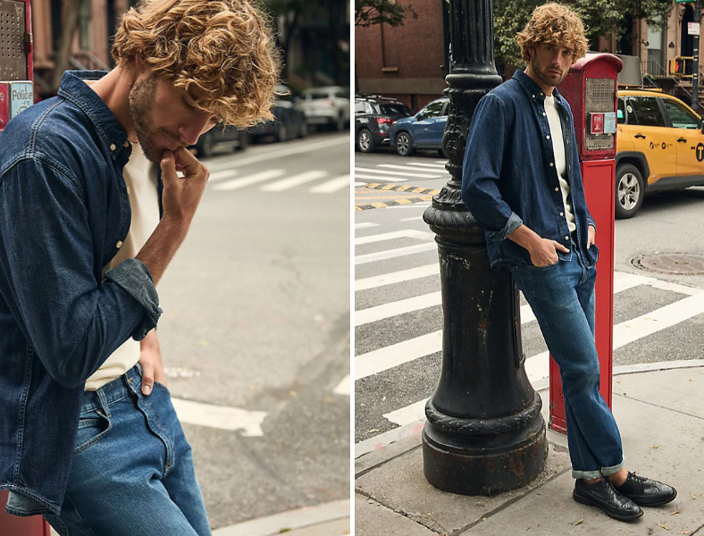 Džíny 2026: Rovné nohavice jsou „nová jistota“, tmavé indigo dělá luxusní dojem a barrel je trendová třešnička