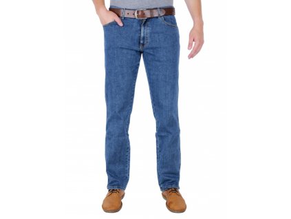 Pánské jeans WRANGLER W12133010 TEXAS STRETCH STONEWASH velikost 42/36