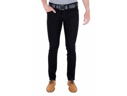 Pánské jeans LEE L719HFAE LUKE CLEAN BLACK velikost 40/34