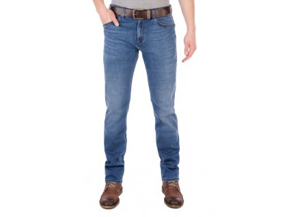 Pánské jeans WRANGLER W15QMU91Q GREENSBORO BRIGHT STROKE velikost 34/36