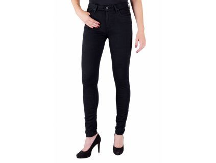Dámské jeans LEE L626AE47 SCARLETT HIGH BLACK RINSE velikost 30/35