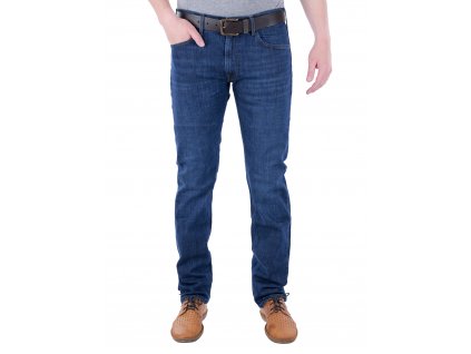Pánské jeans LEE L707KNUK DAREN ZIP FLY DARK BLUEGRASS velikost 48/34