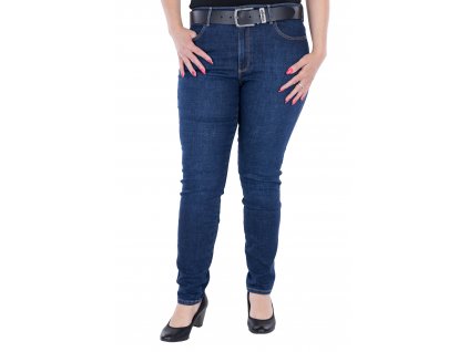 Dámské jeans WRANGLER W27HVH78Y HIGH RISE SKINNY NIGHT BLUE velikost 34/32