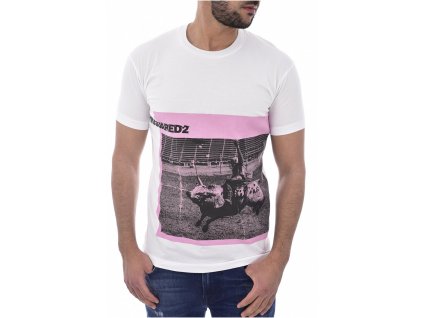 Dsquared2 MEN S71GD0713 white  Tričko zdarma při nákupu nad 3000,-!