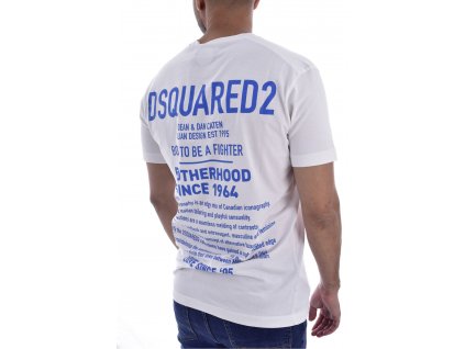 Dsquared2 MEN S74GD0747 white  Tričko zdarma při nákupu nad 3000,-!