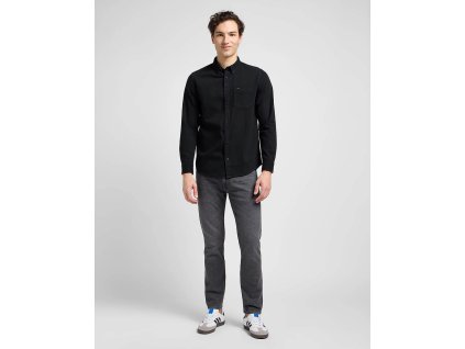 Džínová košile LEE BUTTON DOWN BLACK 112330674