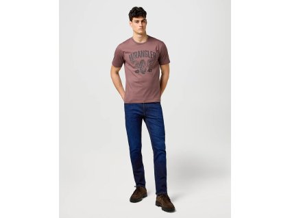 Džíny WRANGLER GREENSBORO RUSTIC NAVY 112370720