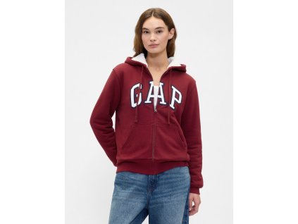 32500 gap damska zateplena mikina logo sherpa 804073 08 velikost xxl