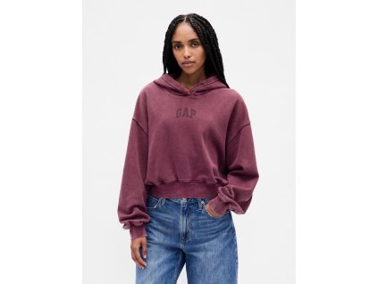 33664 gap damska mikina s kapuci logo cropped 841725 15 velikost xl