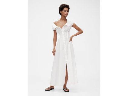 36274 gap damske kosilove popelinove maxi saty gapstudio by zac posen 783342 00 velikost 10