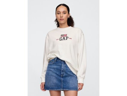 37861 gap damska oversize mikina s logem americana 729492 03 velikost xxl