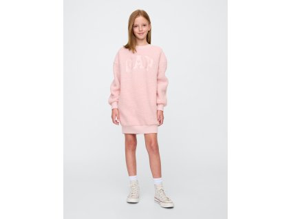 38278 gap divci detske mikinove oversize sherpa saty s logem 602506 00 velikost xxl