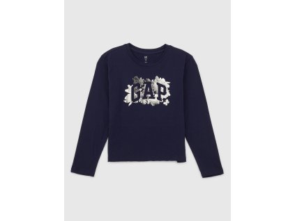 39277 gap divci detske tricko s metalickym logem 523480 00 velikost xxl