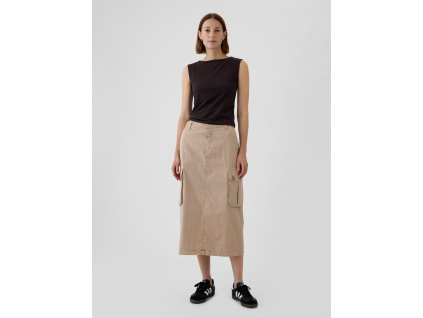 40312 gap damske midi sukne s kapsami utility cargo 500546 00 velikost 6