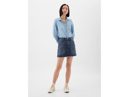41656 gap damske dzinova mini sukne 885308 00 velikost 31