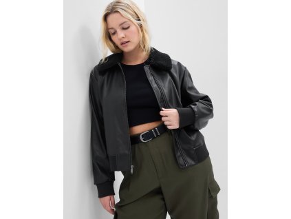 42913 gap damsky bunda bomber z umele kuze 723627 00 velikost xxs